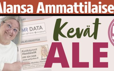 Alansa Ammattilaiset kevättarjouksessa!